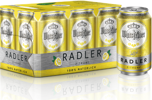 Warsteiner Radler sixpack blikjes 33cl.
